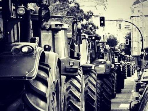 Tractorada en Galiza